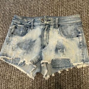 Acid Wash Shorts